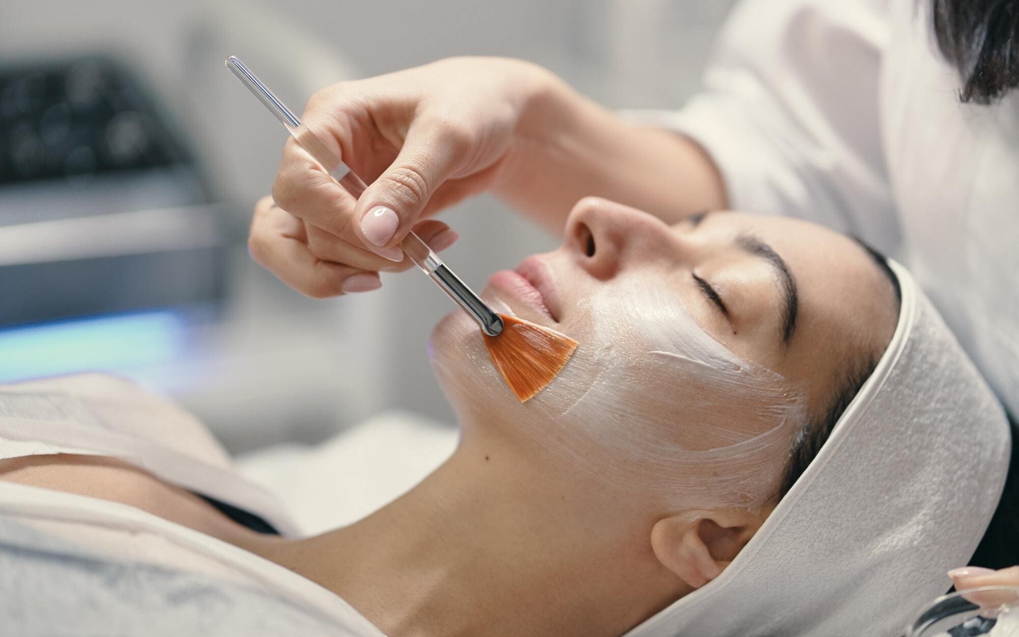 Facial treatment at Science of Beauty Annapolis