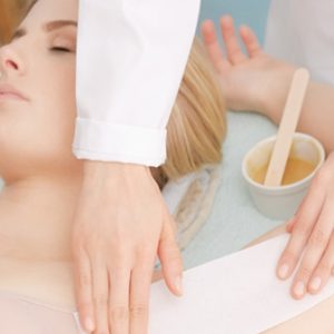 Underarm waxing at Science of Beauty Annapolis